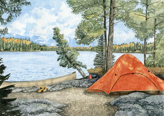 Boundary Waters Campsite - Print