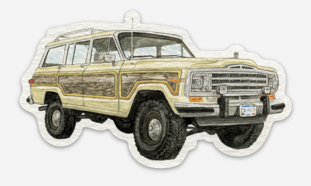 Overland Grand Wagoneer- Sticker